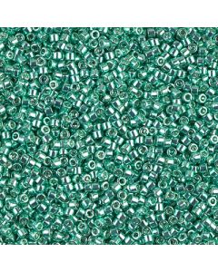 Miyuki Delica 11/0 DB0426 Galvanized Dark Mint Green