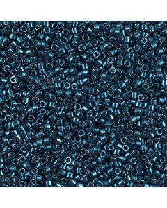 Miyuki Delica 11/0 DB0459 Galvanized Midnight Aqua