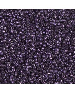Miyuki Delica 11/0 DB0464 Dyed Nickel Plated Eggplant