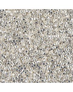 Miyuki Delica 11/0 DB0551 Bright Sterling Plated
