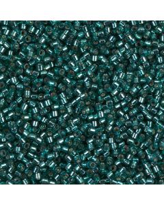 Miyuki Delica 11/0 DB0607 Dyed Silver Lined Teal