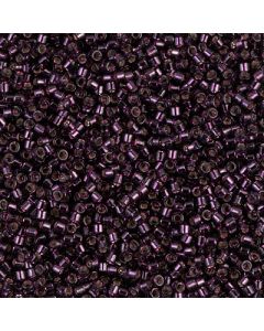 Miyuki Delica 11/0 DB0611 Dyed Silver Lined Wine