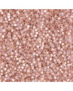 Miyuki Delica 11/0 DB0624 Dyed Light Rose Silver Lined Alabaster 