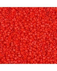 Miyuki Delica 11/0 DB0727 Opaque Vermillion Red