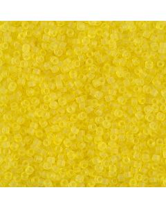 Miyuki Delica 11/0 DB0743 Matte Transparent Yellow