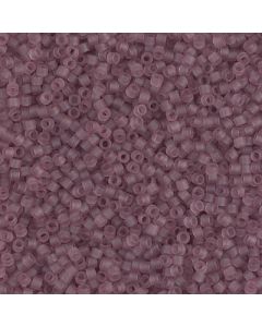 Miyuki Delica 11/0 DB0765 Matte Transparent Smoky Amethyst