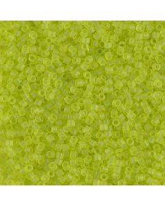 Miyuki Delica 11/0 DB0766 Matte Transparent Chartreuse