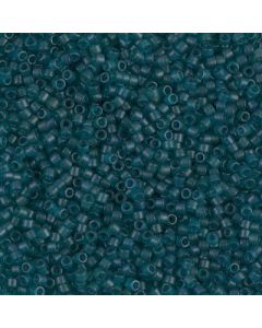 Miyuki Delica 11/0 DB0788 Dyed Semi-Frosted Transparent Dark Teal