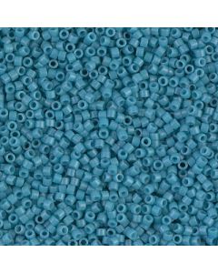 Miyuki Delica 11/0 DB0798 Dyed Semi-Frosted Opaque Capri Blue