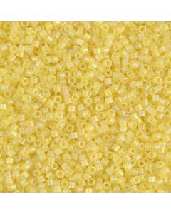 Miyuki Delica 11/0 DB0854 Matte Transparent Yellow AB