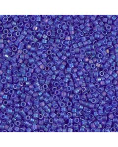 Miyuki Delica 11/0 DB0864 Matte Transparent Cobalt AB