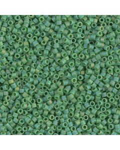 Miyuki Delica 11/0 DB0877 Matte Opaque Green AB