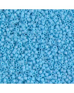 Miyuki Delica 11/0 DB0879 Matte Opaque Turquoise Blue AB