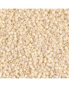 Miyuki Delica 11/0 DB0883 Matte Opaque Dark Cream AB