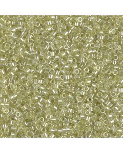 Miyuki Delica 11/0 DB0903 Sparkling Celery Lined Crystal