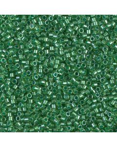 Miyuki Delica 11/0 DB0916 Sparkling Green Lined Chartreuse