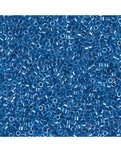 Miyuki Delica 11/0 DB0920 Sparkling Cerulean Blue Lined Crystal