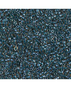 Miyuki Delica 11/0 DB0921 Sparkling Blue Lined Topaz