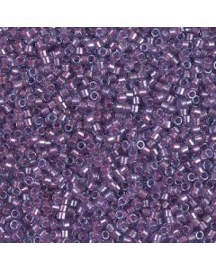 Miyuki Delica 11/0 DB0922 Sparkling Orchid Lined Aqua
