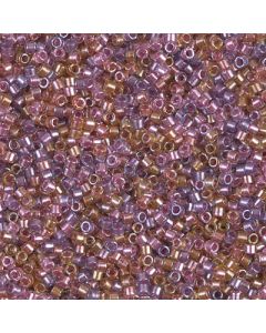 Miyuki Delica 11/0 DB0982 Sparkling Lined Tutti Frutti Mix