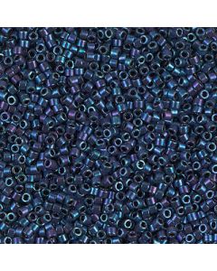 Miyuki Delica 11/0 DB1005 Metallic Royal Purple Gold Iris