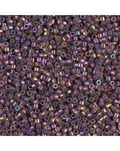 Miyuki Delica 11/0 DB1014 Metallic Thistle Gold Iris
