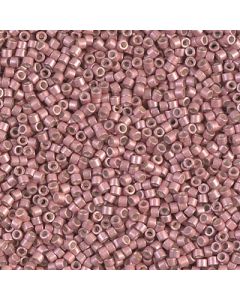 Miyuki Delica 11/0 DB1156 Galvanized Semi-Frosted Pink Plush