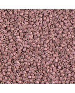 Miyuki Delica 11/0 DB1166 Galvanzied Matte Pink Blush