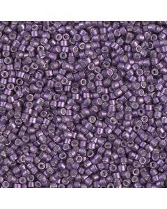 Miyuki Delica 11/0 DB1185 Galvanized Semi-Frosted Eggplant