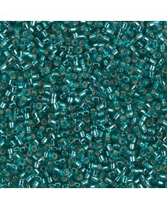 Miyuki Delica 11/0 DB1208 Silver Lined Caribbean Teal