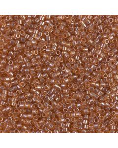 Miyuki Delica 11/0 DB1221 Transparent Marigold Luster
