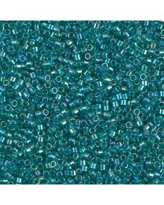 Miyuki Delica 11/0 DB1248 Transparent Caribbean Teal AB