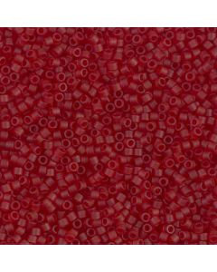 Miyuki Delica 11/0 DB1262 Matte Transparent Dark Cranberry
