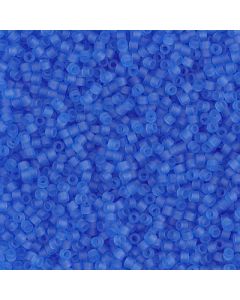 Miyuki Delica 11/0 DB1270 Matte Transparent Azure