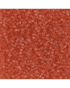 Miyuki Delica 11/0 DB1302 Dyed Transparent Peach