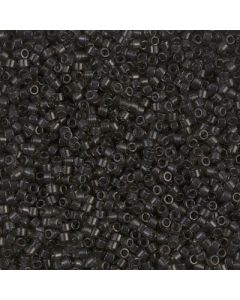 Miyuki Delica 11/0 DB1319 Dyed Transparent Charcoal