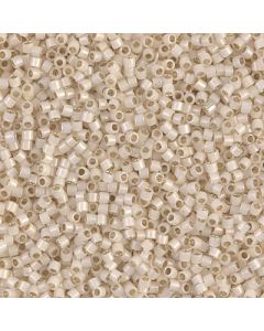 Miyuki Delica 11/0 DB1451 Silver Lined Pale Cream Opal