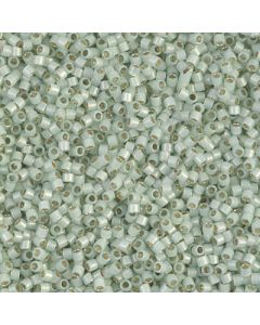 Miyuki Delica 11/0 DB1454 Silver Lined Pale Light Moss Opal