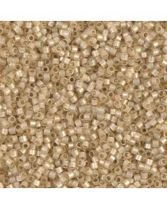 Miyuki Delica 11/0 DB1458 Silver Lined Pale Light Honey Opal