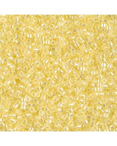 Miyuki Delica 11/0 DB1471 Transparent Pale Yellow Luster