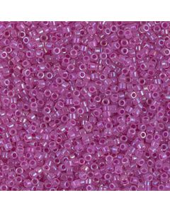 Miyuki Delica 11/0 DB1744 Fuchsia Lined Opal AB
