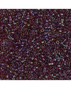 Miyuki Delica 11/0 DB1751 Red Lined Topaz AB