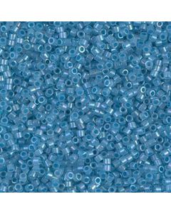 Miyuki Delica 11/0 DB1761 Sparkling Sky Blue Lined Opal AB