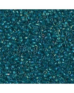 Miyuki Delica 11/0 DB1764 Emerald Lined Aqua AB