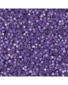 Miyuki Delica 11/0 DB1809 Dyed Lilac Silk Satin