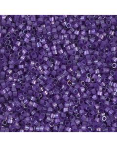 Miyuki Delica 11/0 DB1810 Dyed Purple Silk Satin