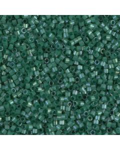 Miyuki Delica 11/0 DB1814 Dyed Emerald Silk Satin