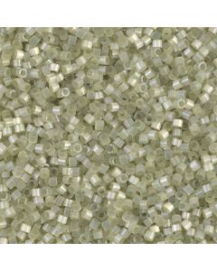 Miyuki Delica 11/0 DB1815 Dyed Pale Lime Silk Satin