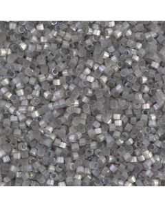 Miyuki Delica 11/0 DB1817 Dyed Smoke Gray Silk Satin