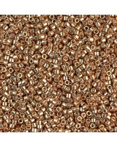 Miyuki Delica 11/0 DB1834 Duracoat® Galvanized Champagne